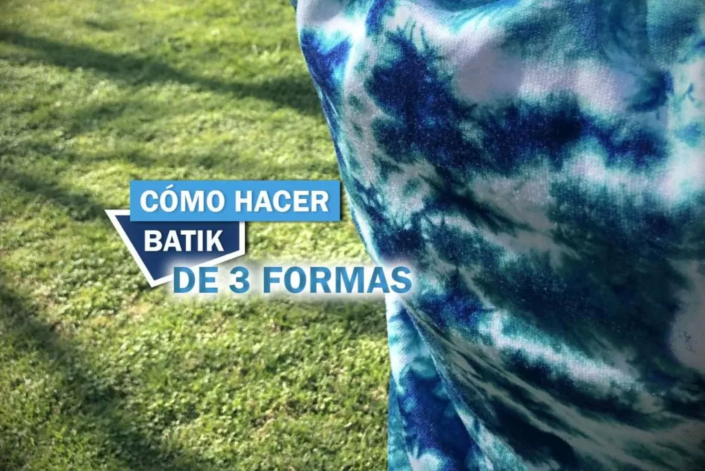 CÓMO HACER BATIK